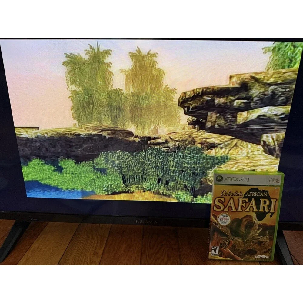 Cabela's African Safari Microsoft Xbox 360 Game CIB T 2006 Activision Hunting